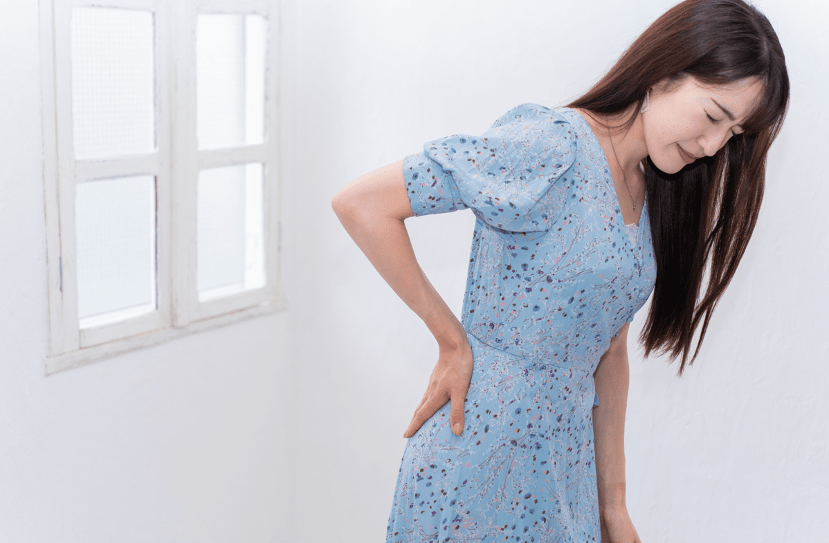 交通事故による腰痛がひどい…5回のリハビリで痛みが改善した20代女性