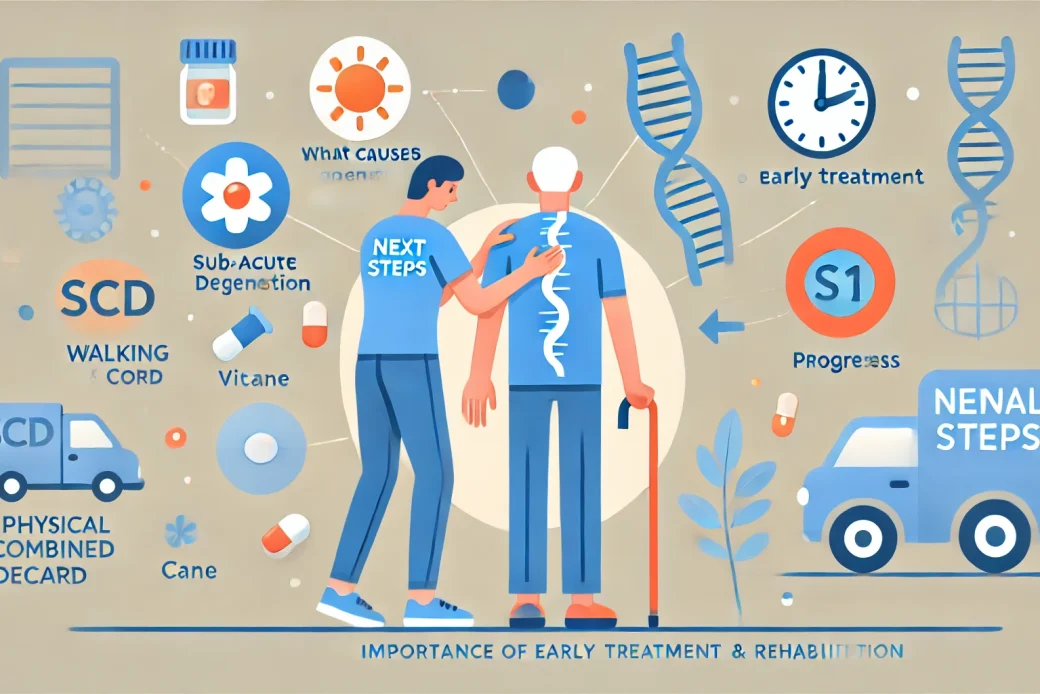 亜急性連合性脊髄変性症の原因とは？早期治療とリハビリの有効性