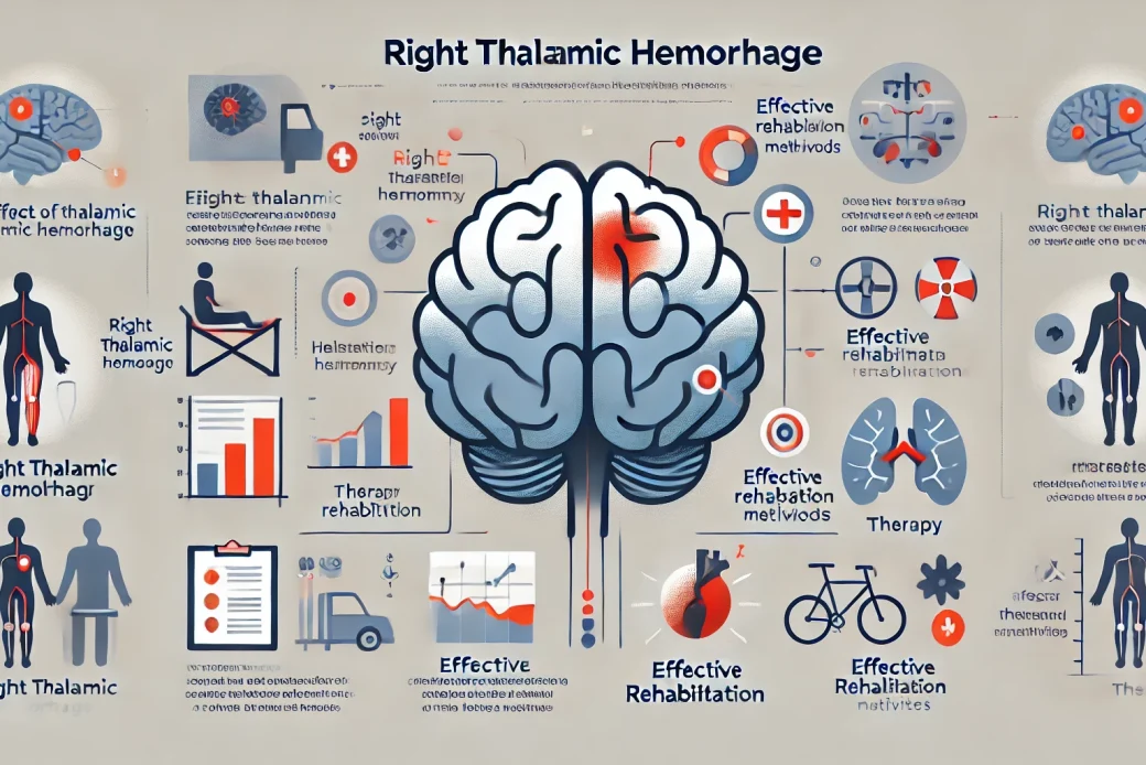 〈右視床出血の後遺症〉効果的なリハビリや対処法とは？右視床出血と左視床出血の違いも解説