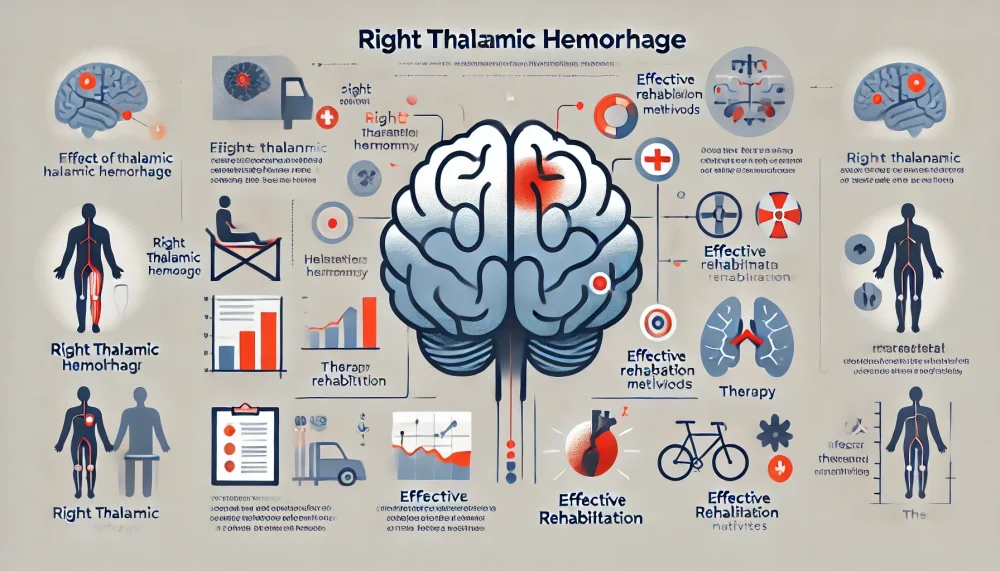 〈右視床出血の後遺症〉効果的なリハビリや対処法とは？右視床出血と左視床出血の違いも解説