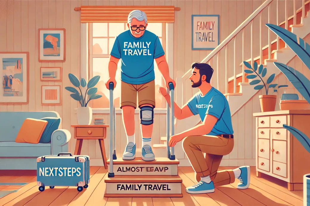 「階段が怖い」膝痛で旅行を諦めかけた50代｜家族旅行を取り戻すまで