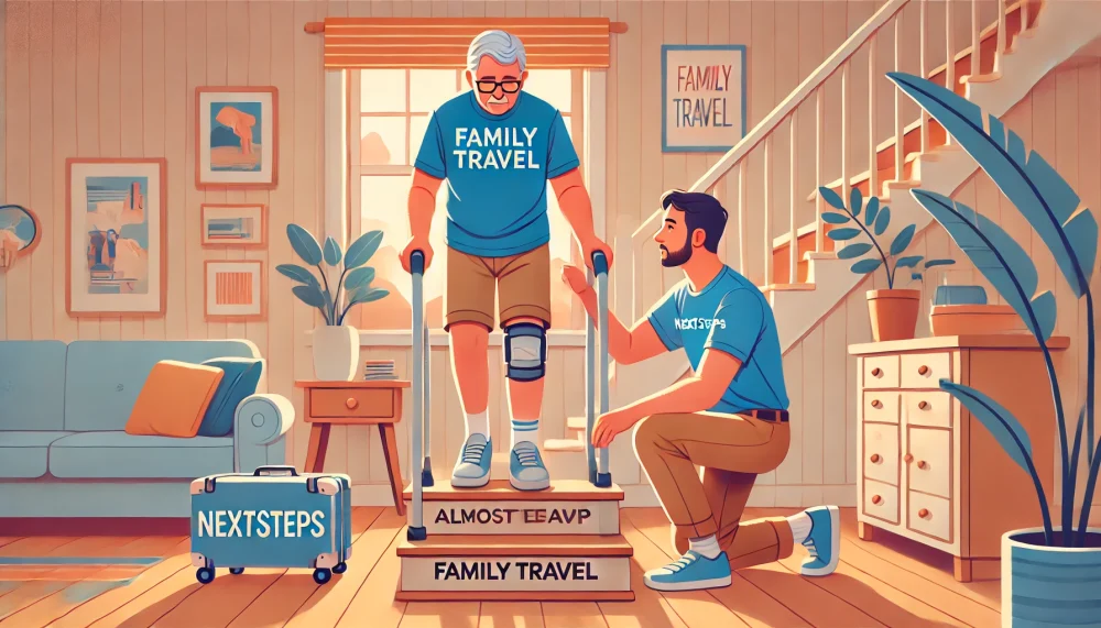 「階段が怖い」膝痛で旅行を諦めかけた50代｜家族旅行を取り戻すまで