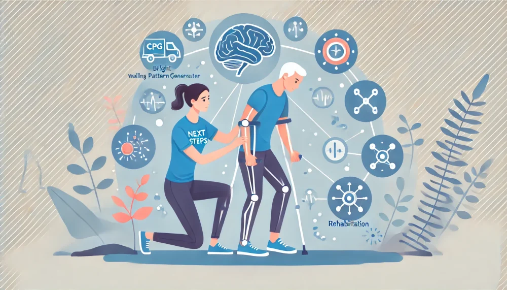 CPG歩行の仕組みとリハビリ：歩けない・足が出ない悩みを解決