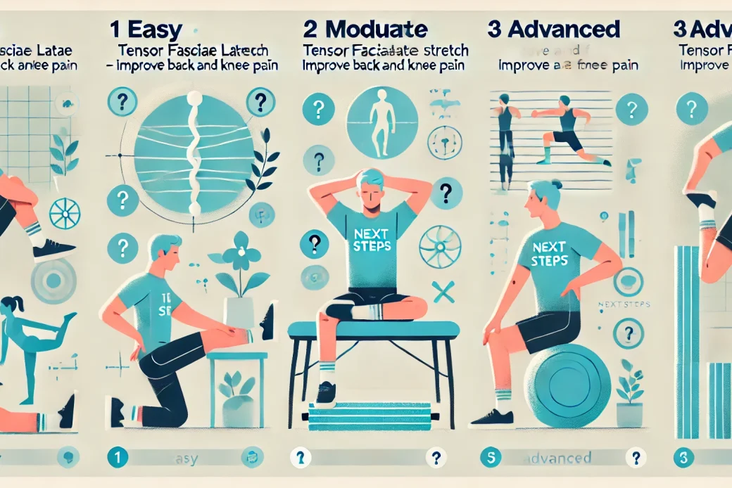 大腿筋膜張筋の難易度別ストレッチ｜腰痛・膝痛を改善するほぐし方