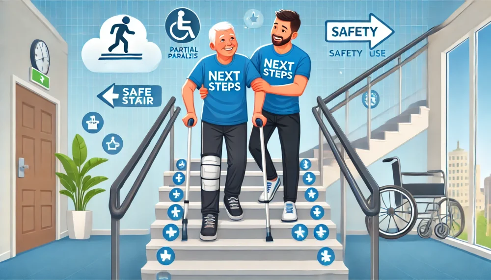 麻痺があると階段昇降が難しい？安全に階段を使うためのポイントとリハビリ継続のコツ
