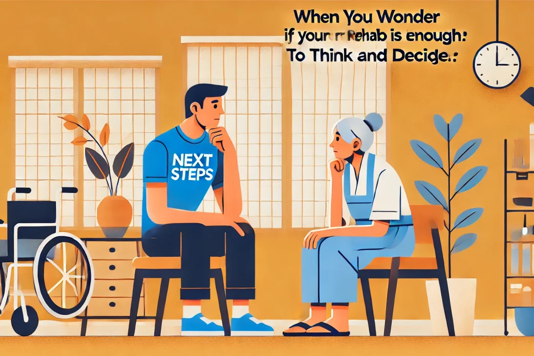 リハビリ、このままでいいのかと感じたときの考え方と判断の整理
