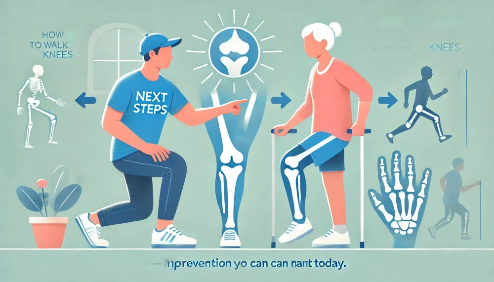 膝に負担をかけない歩き方とは？今日からできる改善ポイントと予防法