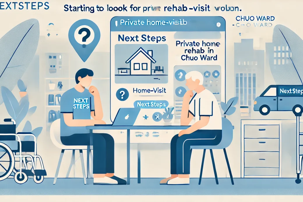 訪問リハビリを自費で探し始めた中央区で、判断が止まってしまう