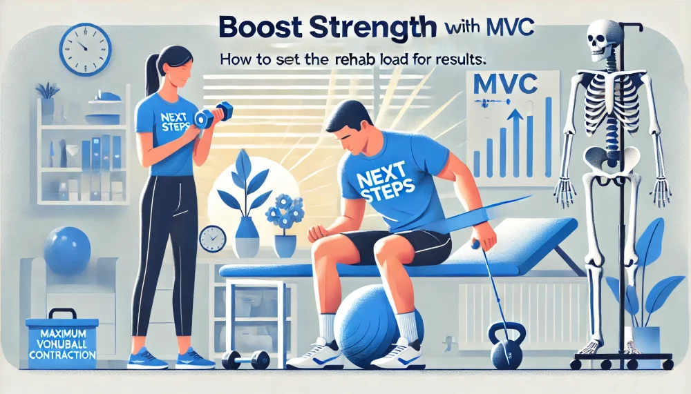 MVC（最大随意収縮）で筋力アップを確実に。リハビリの努力を成果に変える負荷設定のコツ
