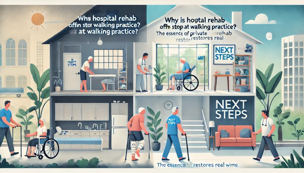 病院のリハビリはなぜ「歩く練習」で終わるのか？ その先の生活を取り戻す自費リハの本質