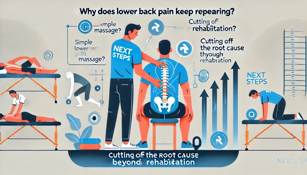 なぜその腰痛は繰り返すのか？マッサージでは届かない「痛みの根源」をリハビリの視点で断ち切る方法