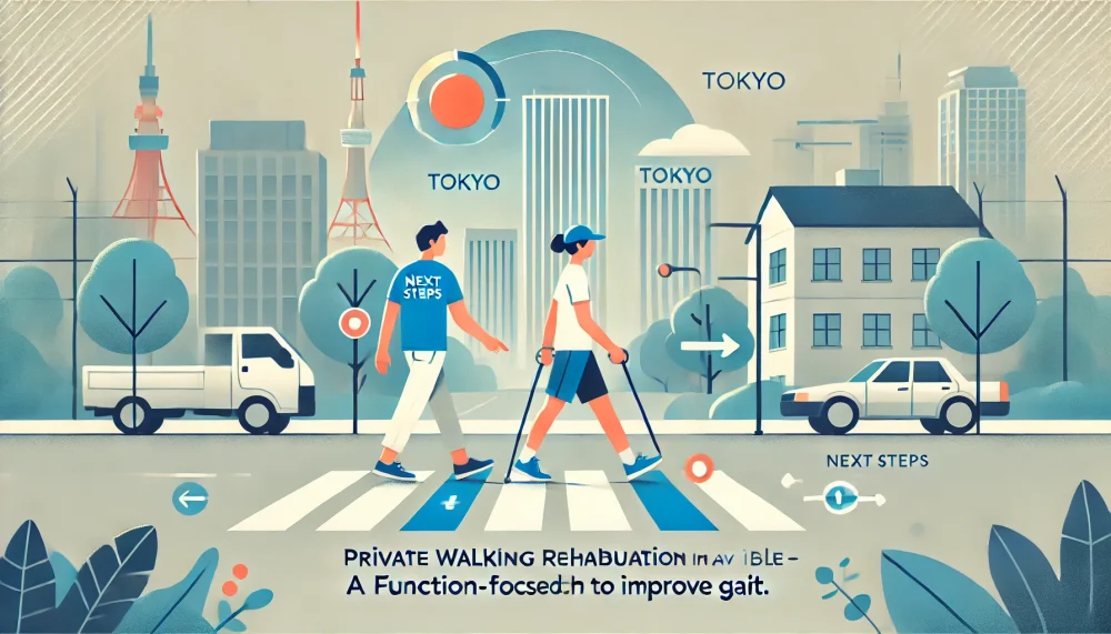 東京で利用できる自費の歩行リハビリ｜歩きを改善する機能特化型のアプローチとは？